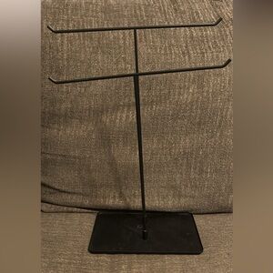 Jewelry Tree Black Metal Stand - Necklaces & Bracelets